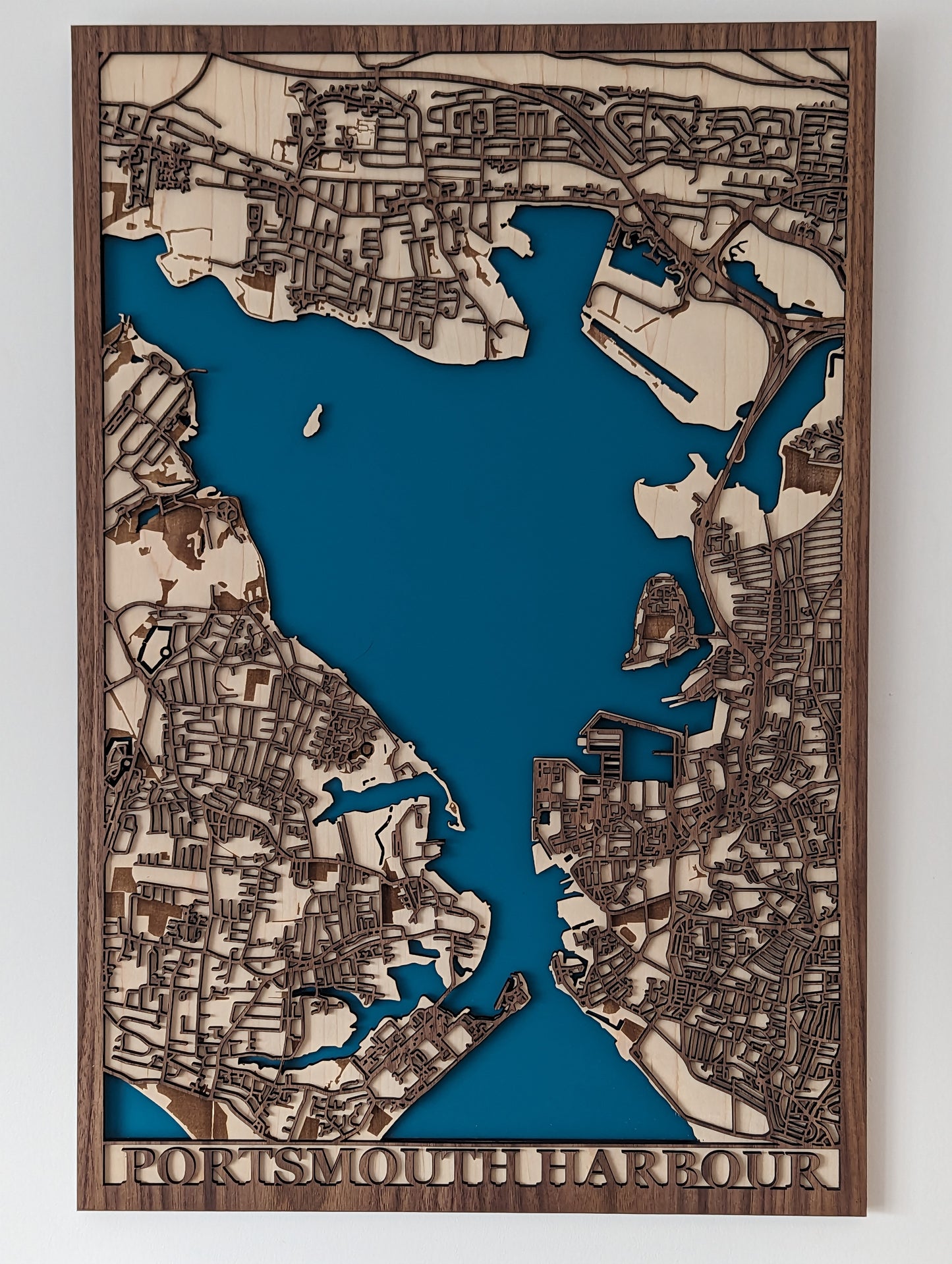 Portsmouth Harbour map