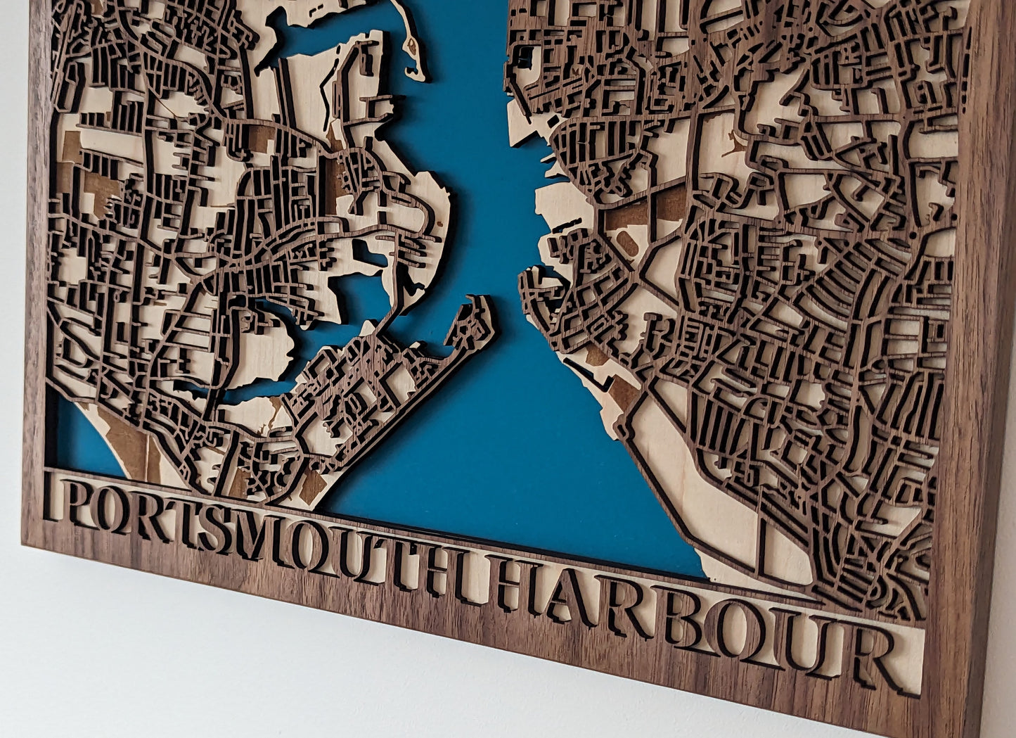 Portsmouth Harbour map