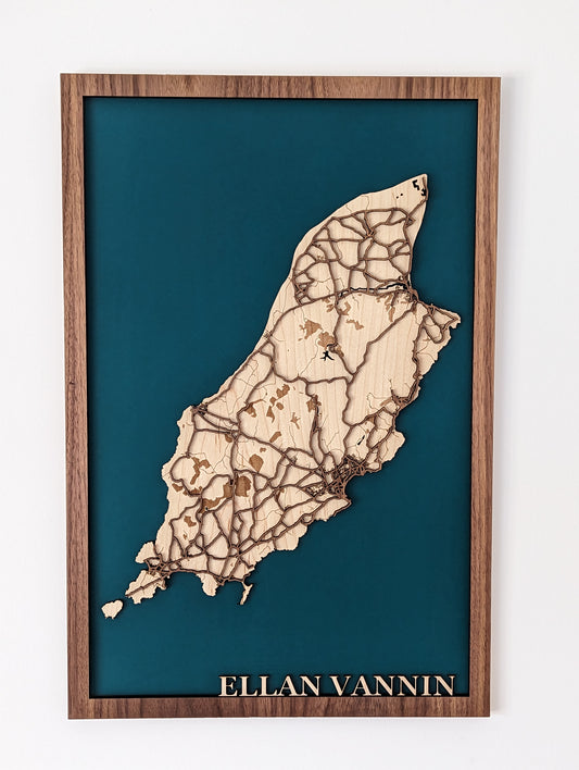 Isle of Man Map